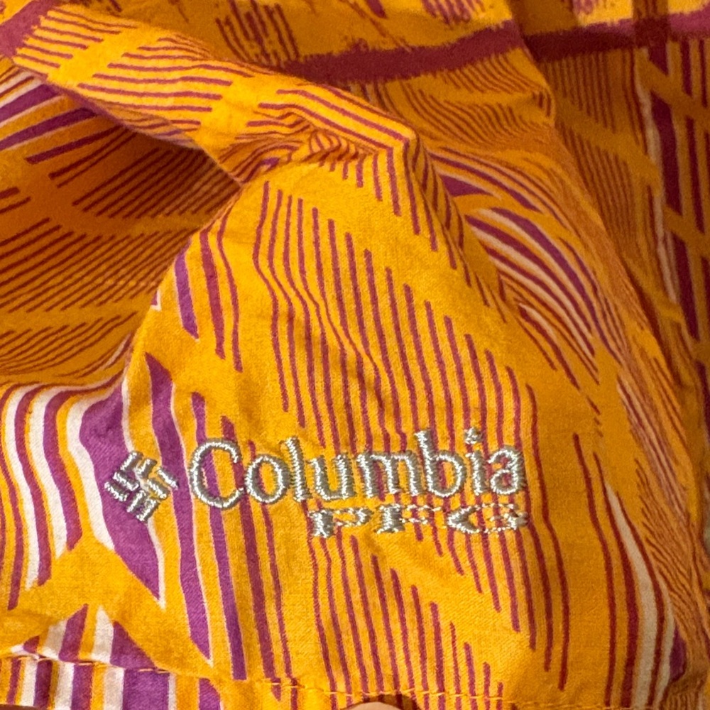Columbia PFG Vibrant Orange and Pink Dress - Picture 4 of 4